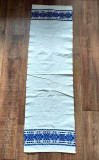 Stergar tindeu taranesc popular tesut, 128x38cm, vechi dar nefolosit