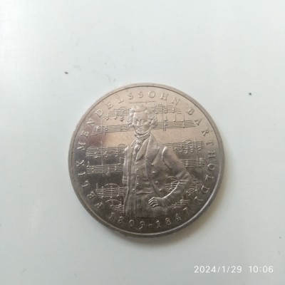-Y- MONEDA GERMANIA 5 MARCI 1984 J ( AUNC ) - COMEMORATIVA ( CU-NI ) foto