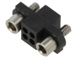 Carcasă mufă mamă 4 pini Datamate J-Tek 2x2 - HARWIN