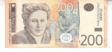 M1 - Bancnota foarte veche - Serbia - 200 dinarI - 2013