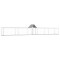 Gossi cotet pentru pasari, 9 x 1 x 1,5 m, otel galvanizat