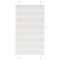 Gossi jaluza plisata alb 80x150 cm latime tesatura 79,4cm poliester