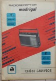 Caiet service radioreceptor Madrigal