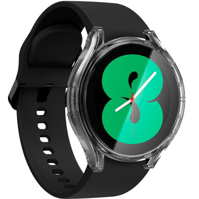 Husa pentru Samsung Galaxy Watch 4 / 5 (44mm) - Spigen Ultra Hybrid - Crystal Clear foto