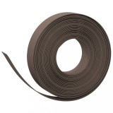 Cumpara ieftin Bordura de gradina, maro, 10 m 10 cm, polietilena
