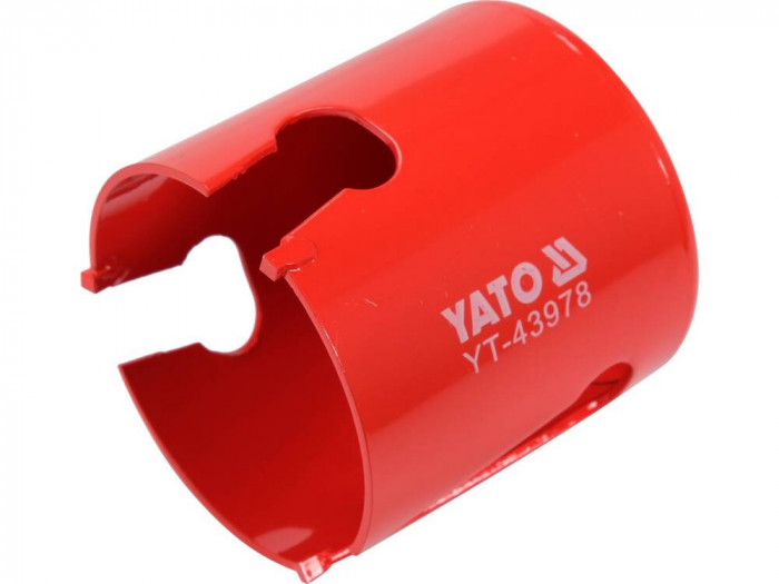 YATO Carota TCT pentru gaurirea materialelor din lemn 64x60 mm, filet 5/8&amp;quot; (16 mm) 18UNF