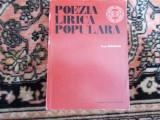 Tache Papahagi - Poezia lirica populara