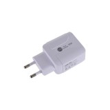Cumpara ieftin Incarcator Rapid Universal DP001 cu 2 Porturi Usb 3.0A + Usb C 3.1A de 18W
