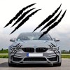 Set 2 stickere autoadezive Tuning, model &quot;Monster Scratches&quot;, dimensiune 37 x 9 cm, culoare Negru, AVEX