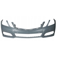 Bara fata Mercedes Clasa E (W212) Sedan/Combi 09.2009-02.2013 Model Avantgarde, Grunduita, cu gauri pentru proiectoare, cu gauri senzori parcare, 212