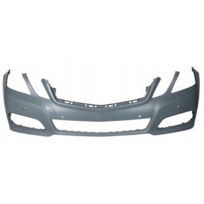 Bara fata Mercedes Clasa E (W212) Sedan/Combi 09.2009-02.2013 Model Avantgarde, Grunduita, cu gauri pentru proiectoare, cu gauri senzori parcare, 212 foto