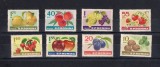 ROMANIA 1963 - FRUCTELE, IZVOR DE SANATATE, MNH - LP 568, Nestampilat