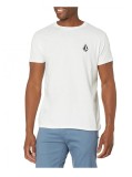 Cumpara ieftin Tricou cu maneca scurta pentru barbati Volcom Blaquedout Ss Tee, alb, L - OUTLET