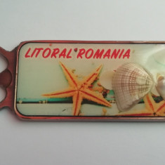 M3 C3 - Magnet frigider - tematica turism - desfacator bere - Litoral Romania 1