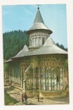 RF117 - Carte Postala - Biserica Voronet, circulata 1962