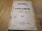 CE AM VAZUT IN ROMANIA MICA - Anecdote Istorice - ARCHIBALD - 1926, 103 p.