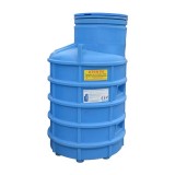 Cabina put camin vane D1100 H1780 cu capac si sistem de inchidere Springkit Valrom 33200110015