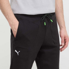 Puma pantaloni scurți bărbați, culoarea negru 623748