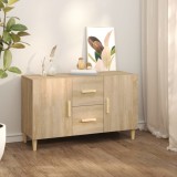 vidaXL Servantă, stejar sonoma, 100x36x60 cm, lemn compozit