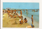 CA16 -Carte Postala- Mamaia ,La plaja, Marea Neagra, circulata 1980