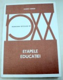 ETAPELE EDUCATIEI-MAURICE DEBESSE 1981
