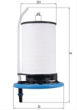 Filtru combustibil MAHLE KX398