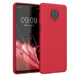 Husa pentru Xiaomi Redmi Note 9S / Redmi Note 9 Pro / Redmi Note 9 Pro Max, Silicon, Rosu, 52140.229, kwmobile, Carcasa