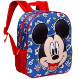 Rucsac Mickey Mouse Grins 3D, 26x31x11 cm, Karactermania