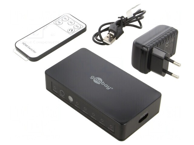 Switch HDMI 2.0 HDCP 2.2 Negru