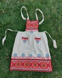 Sort pentru femei, vechi, bogat brodat prin cusatura manuala,