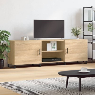 vidaXL Comodă TV, stejar sonoma, 150x30x50 cm, lemn compozit 829119 foto
