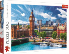 PUZZLE TREFL 500 O ZI CU SOARE LA LONDRA foto