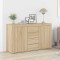 Bufet cu sertar Stejar sonoma 120 x 36 x 69 cm Lemn compozit