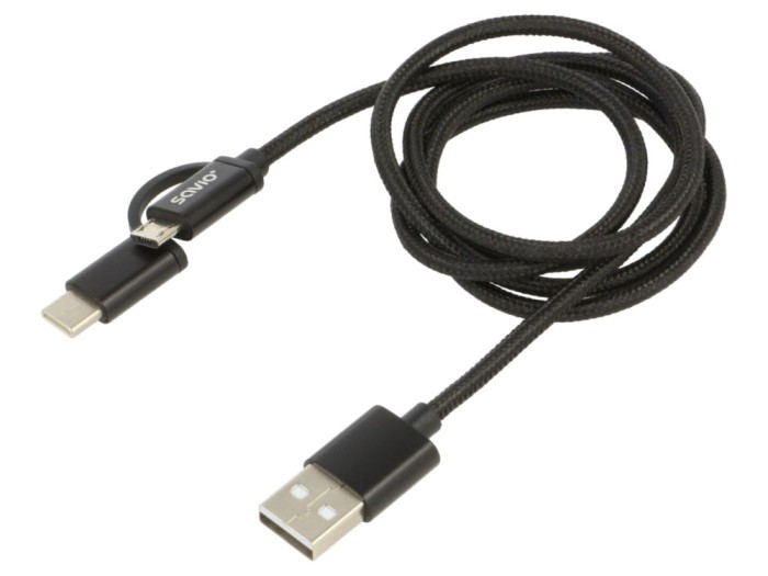 Cablu USB 2.0 1m 2,1A