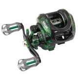 Mulineta baitcasting Yumoshi EQC200, 4R, raport recuperare 6.3:1, left handle, pentru dreptaci