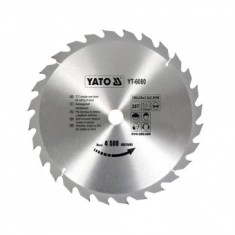 Disc fierastrau circular pentru lemn, Yato, 28T, 350 x 30 x 3.5 mm, dinti din wolfram