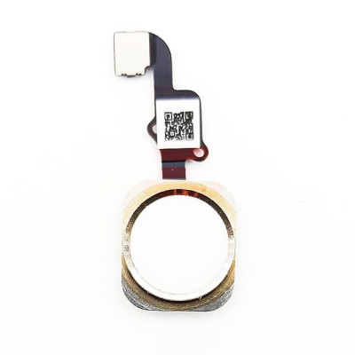 Buton meniu + flex iPhone 6 GOLD foto