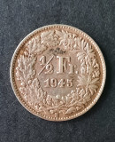1/2 Franc 1945, Elvetia - A 3305, Europa