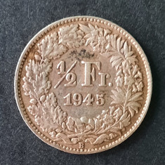 1/2 Franc 1945, Elvetia - A 3305