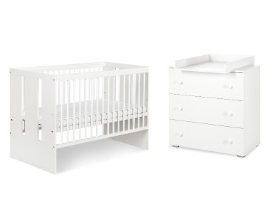 Mobilier Camera copii Si Bebelusi KLUPS PAULA Alb GreatGoods Plaything foto