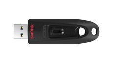 MEMORIE USB 3.0 SANDISK 32 GB, retractabila, carcasa plastic, negru, &quot;SDCZ48-032G-U46&quot; (timbru verde 0.03 lei)