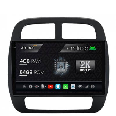 Navigatie 2K Dacia Spring (2021- Prezent), Android OS, S-Quadcore 4GB RAM + 64GB ROM, 9.5 Inch - AD-BGS90042K+AD-BGRKIT366V4s foto