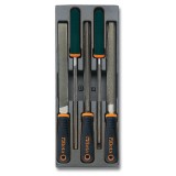 Pila pentru metal, Beta T236, maner din PVC, 200 mm, set 5 bucati