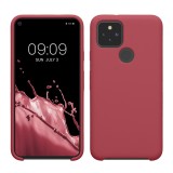 Husa Kwmobile pentru Google Pixel 5, Roz inchis, Silicon, KWM0000122K038C, Carcasa