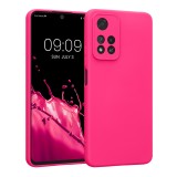 Cumpara ieftin Husa Kwmobile pentru Xiaomi Redmi Note 11 Pro Plus 5G, Silicon, Roz, 58097.77, Carcasa