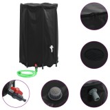Cumpara ieftin Rezervor de apa cu robinet, pliabil, 500 L, PVC