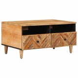 vidaXL Masă de cafea Maro 80 x 54 x 40 cm Lemn de mango solid 4018929