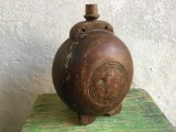 arta / design / vintage - Veche plosca din lemn realizata manual sfarsit de sec XIX inceput de sec XX !