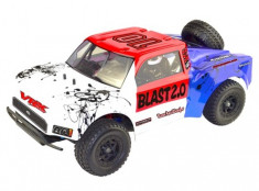 Masina VRX Racing, Octane Blast EBD 1:10 4x4 2.4GHz RTR - Cu telecomanda foto