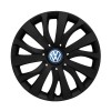 Set 4 capace roti roti 15 inchi (R15) compatibile Volkswagen, Model - 345, Sigla Albastra, Autohelix MSA